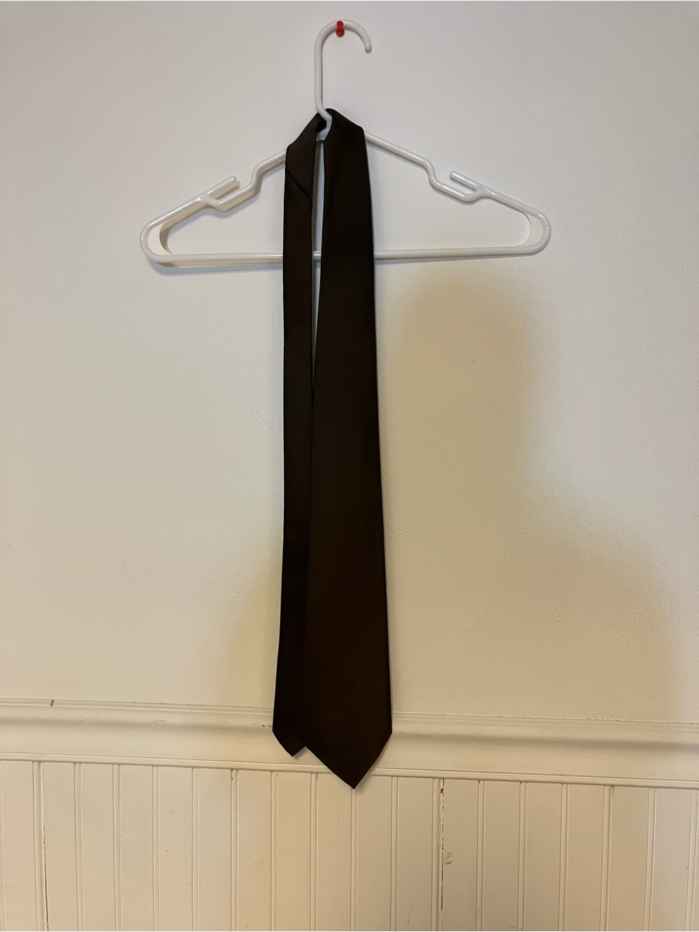 Classic Solid chocolate Tie